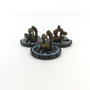 Mage Knight Throttle Worms Sinister #018 Red Spawn VTG 2002 Bundle Lot 3 CMG